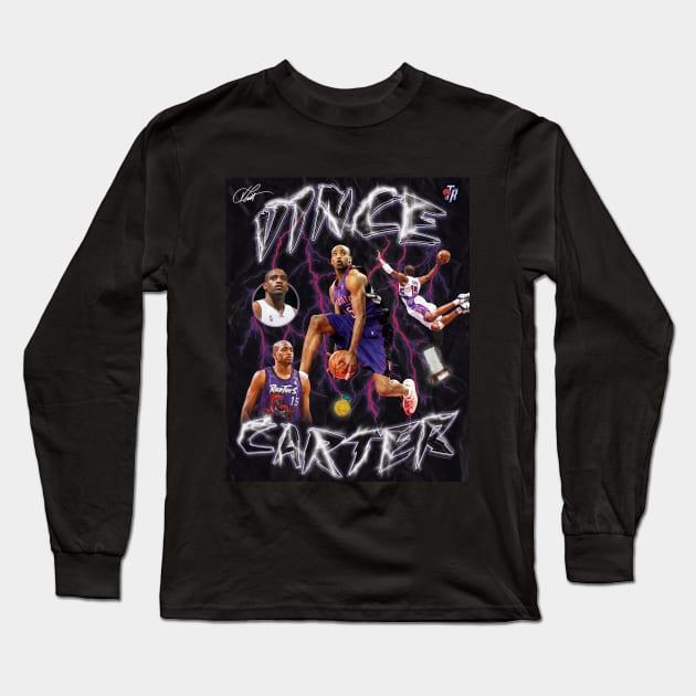 NBA Legend - Vince Carter Long Sleeve T-Shirt by O.G. Players